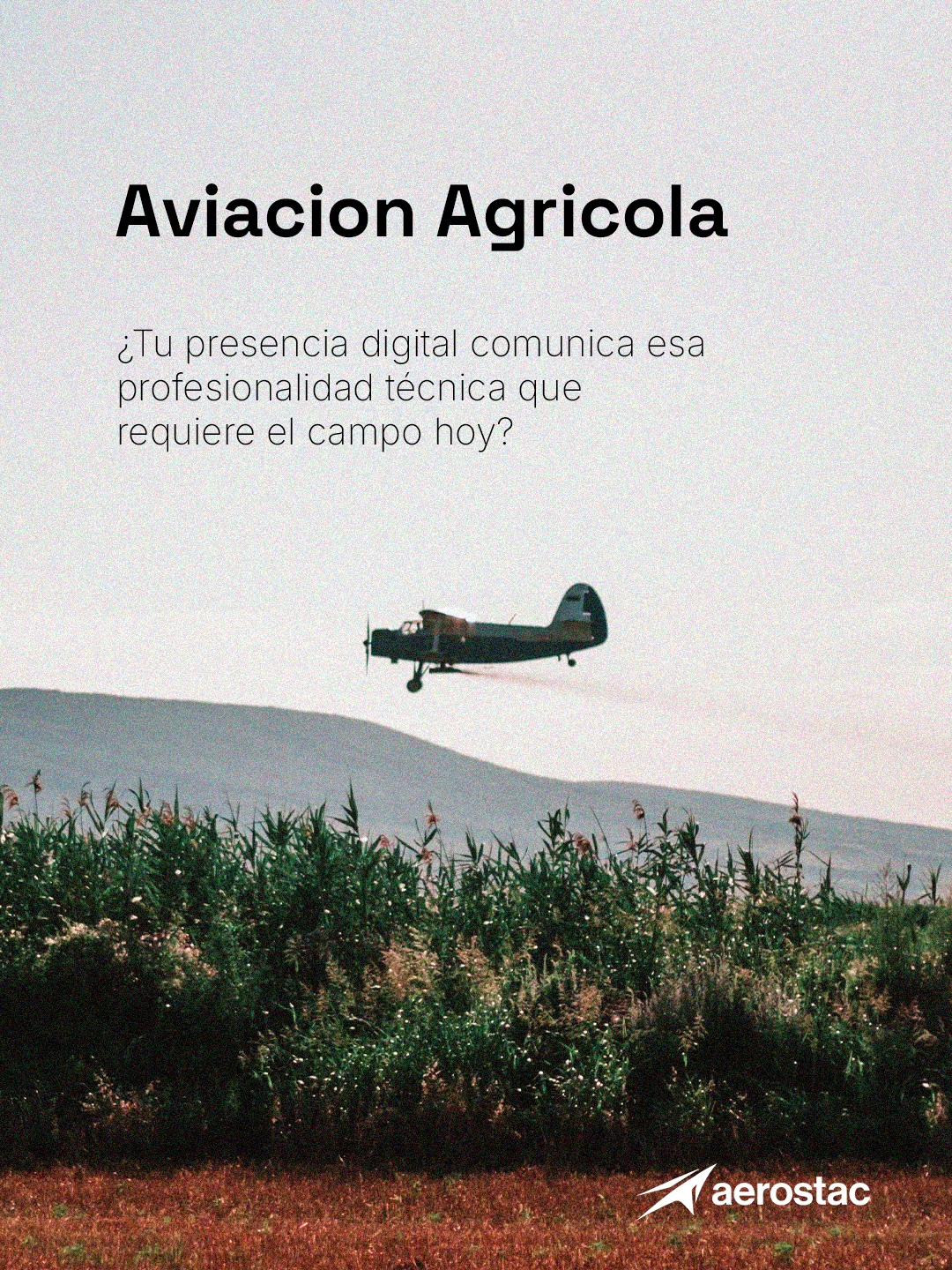 Avión agrícola — marketing aeronáutico en Córdoba