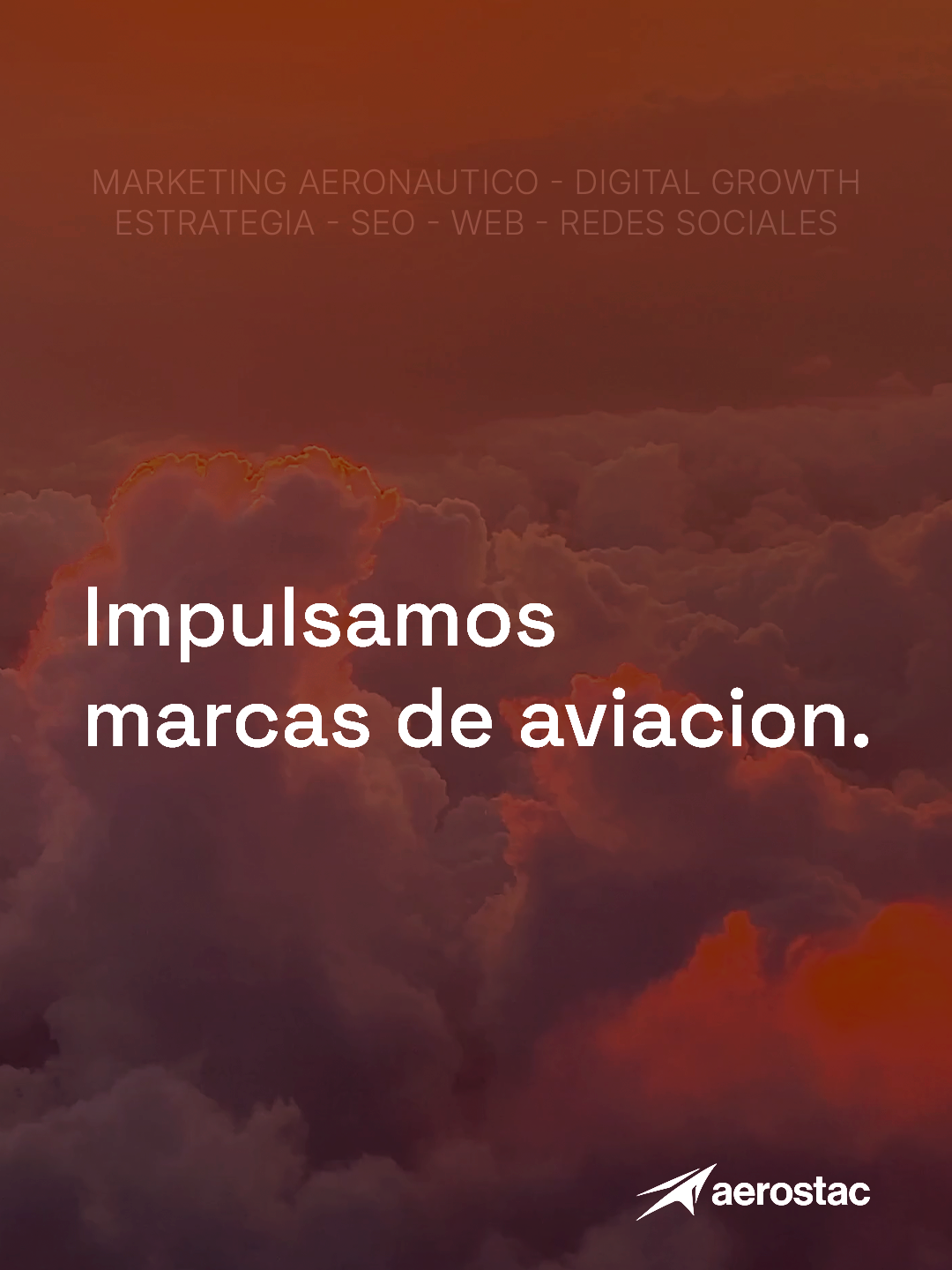 Cielo con nubes — marketing aeronáutico en Latinoamérica